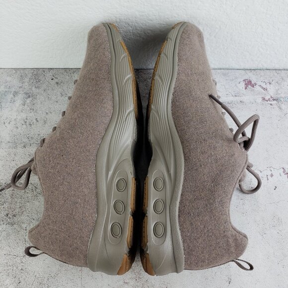 Therafit Men's Wool Runner Shoe Comfort Arch Support in Tan Taupe size 10.5 - Picture 3 of 12
